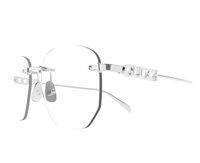 Eyeglasses frame Gucci Woman GG1806O004 SILVER SILVER TRANSPA54 - GG1806O004 SILVER SILVER TRANSPA54